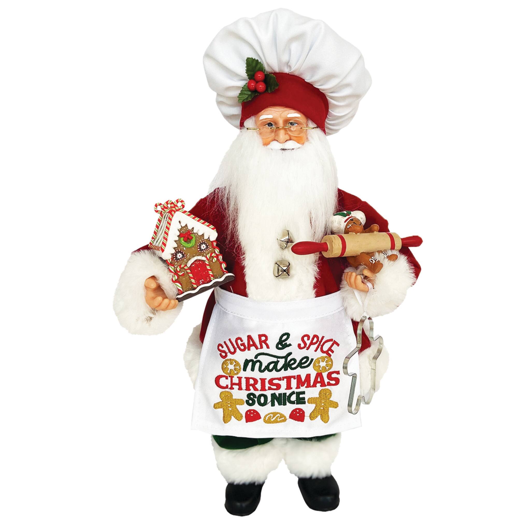Santa's Workshop 15" Sugar & Spice Santa